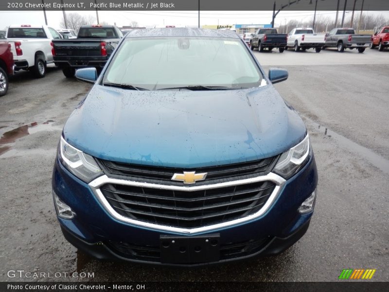 Pacific Blue Metallic / Jet Black 2020 Chevrolet Equinox LT
