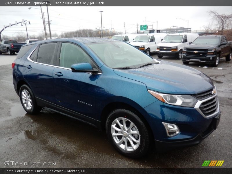 Pacific Blue Metallic / Jet Black 2020 Chevrolet Equinox LT