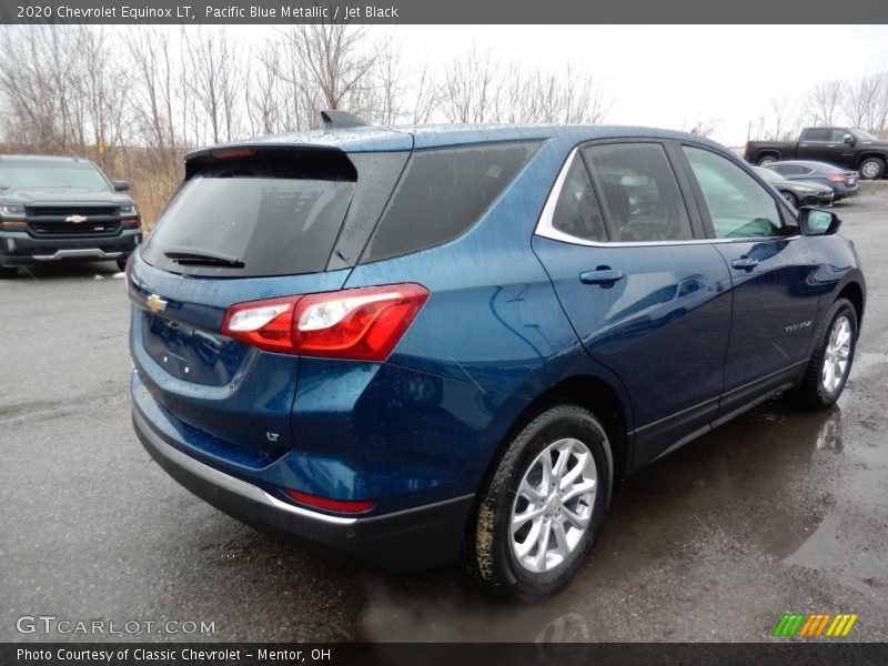 Pacific Blue Metallic / Jet Black 2020 Chevrolet Equinox LT