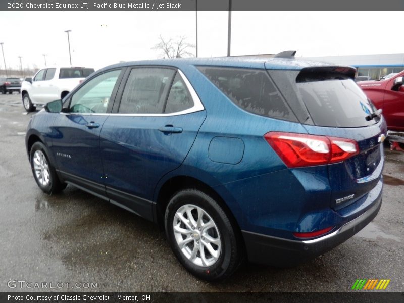 Pacific Blue Metallic / Jet Black 2020 Chevrolet Equinox LT