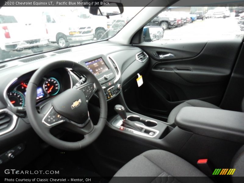 Pacific Blue Metallic / Jet Black 2020 Chevrolet Equinox LT