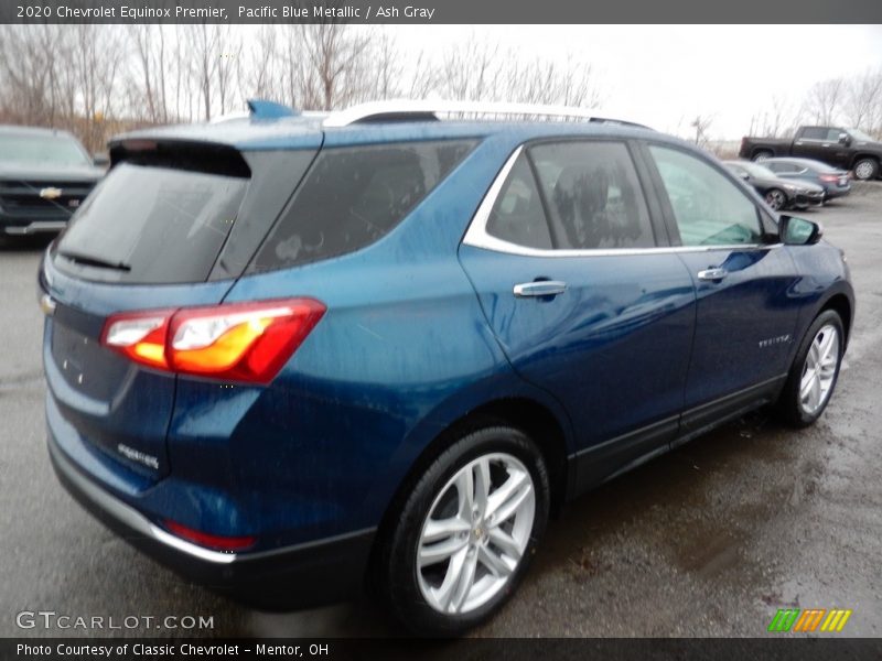 Pacific Blue Metallic / Ash Gray 2020 Chevrolet Equinox Premier