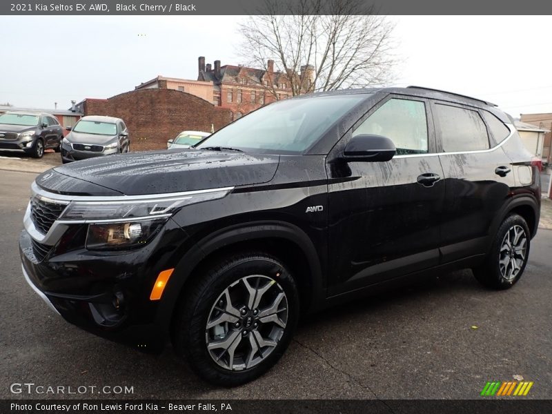  2021 Seltos EX AWD Black Cherry