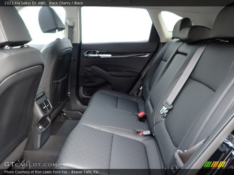 Rear Seat of 2021 Seltos EX AWD