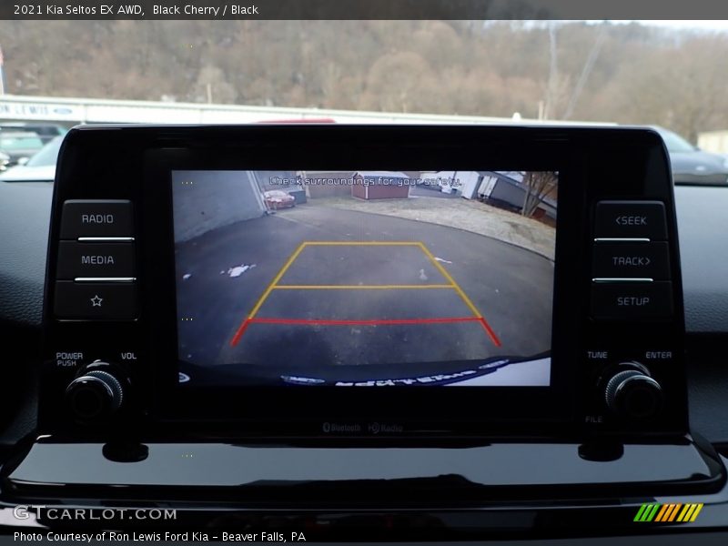 Black Cherry / Black 2021 Kia Seltos EX AWD