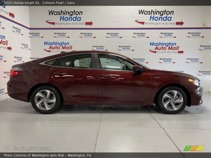 Crimson Pearl / Ivory 2020 Honda Insight EX