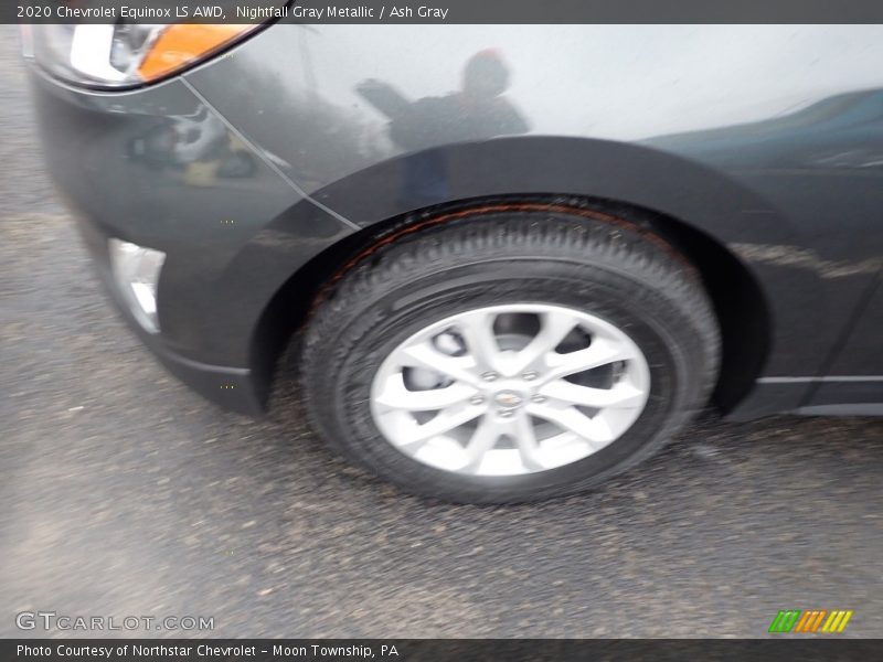 Nightfall Gray Metallic / Ash Gray 2020 Chevrolet Equinox LS AWD