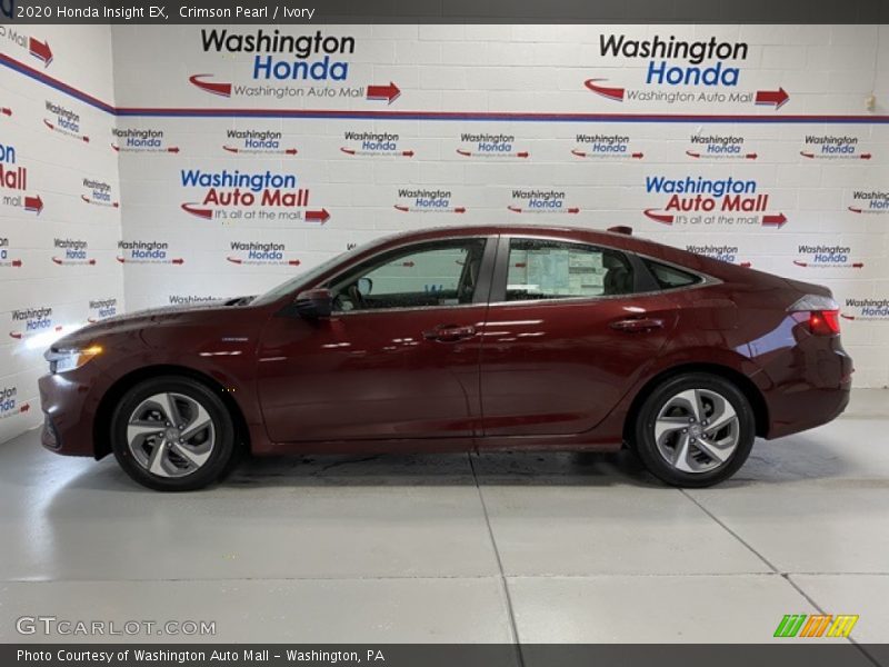 Crimson Pearl / Ivory 2020 Honda Insight EX