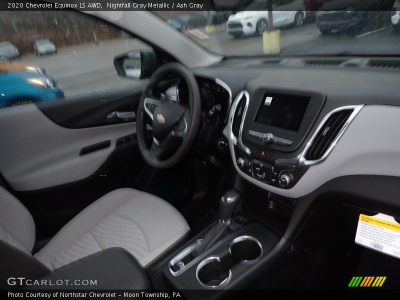 Nightfall Gray Metallic / Ash Gray 2020 Chevrolet Equinox LS AWD