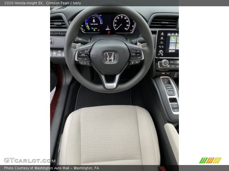 Crimson Pearl / Ivory 2020 Honda Insight EX