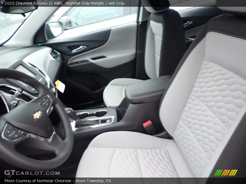 Nightfall Gray Metallic / Ash Gray 2020 Chevrolet Equinox LS AWD