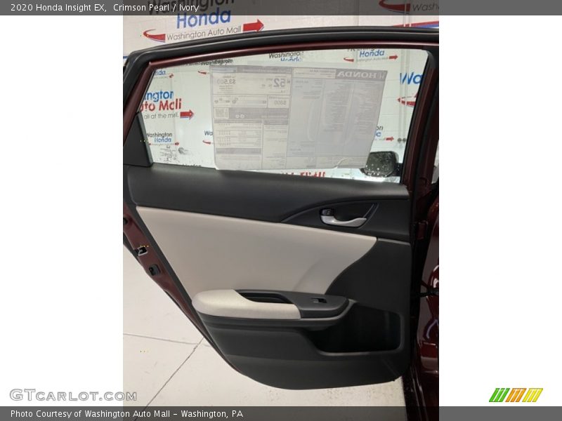 Crimson Pearl / Ivory 2020 Honda Insight EX