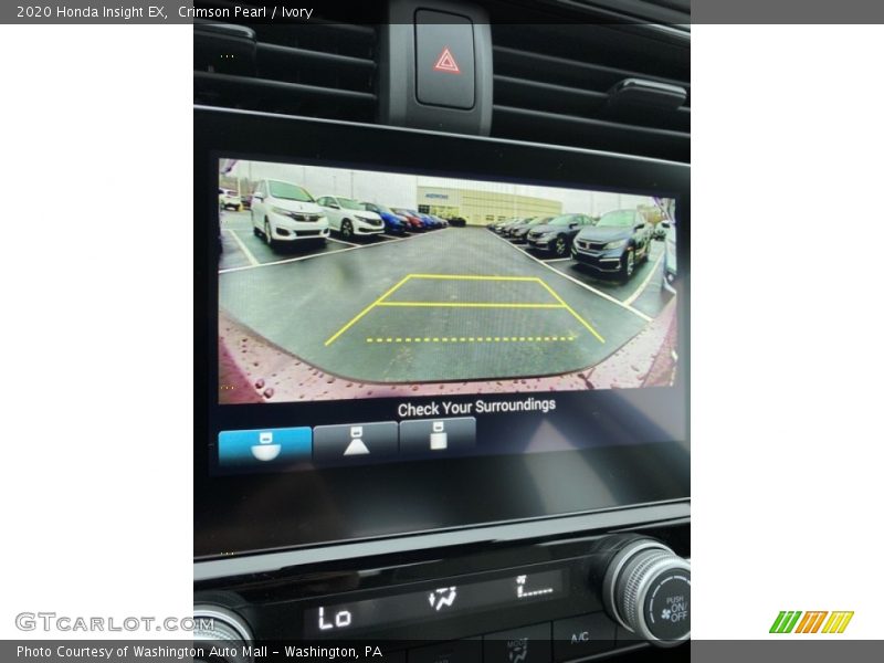 Crimson Pearl / Ivory 2020 Honda Insight EX
