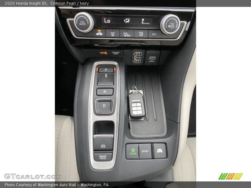 Crimson Pearl / Ivory 2020 Honda Insight EX