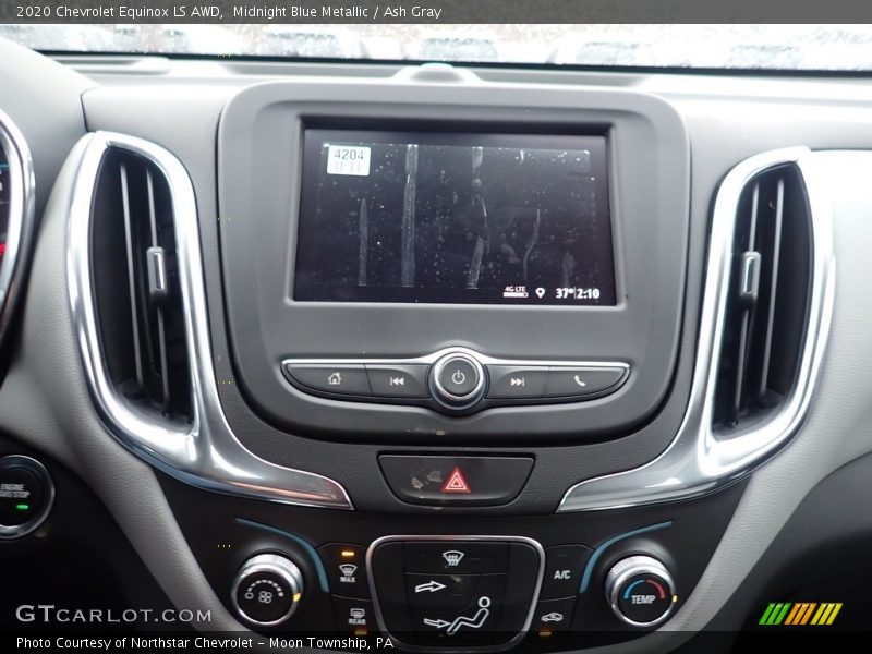 Midnight Blue Metallic / Ash Gray 2020 Chevrolet Equinox LS AWD