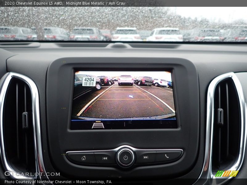 Midnight Blue Metallic / Ash Gray 2020 Chevrolet Equinox LS AWD