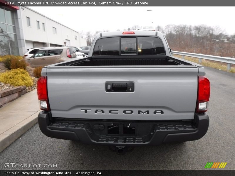 Cement Gray / TRD Graphite 2019 Toyota Tacoma TRD Off-Road Access Cab 4x4