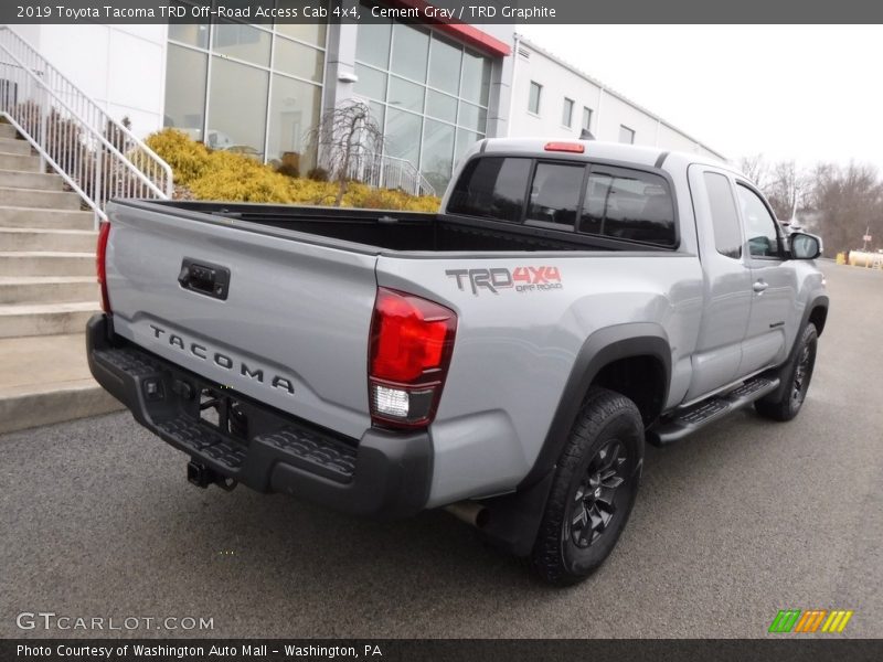 Cement Gray / TRD Graphite 2019 Toyota Tacoma TRD Off-Road Access Cab 4x4