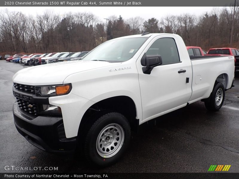 Front 3/4 View of 2020 Silverado 1500 WT Regular Cab 4x4