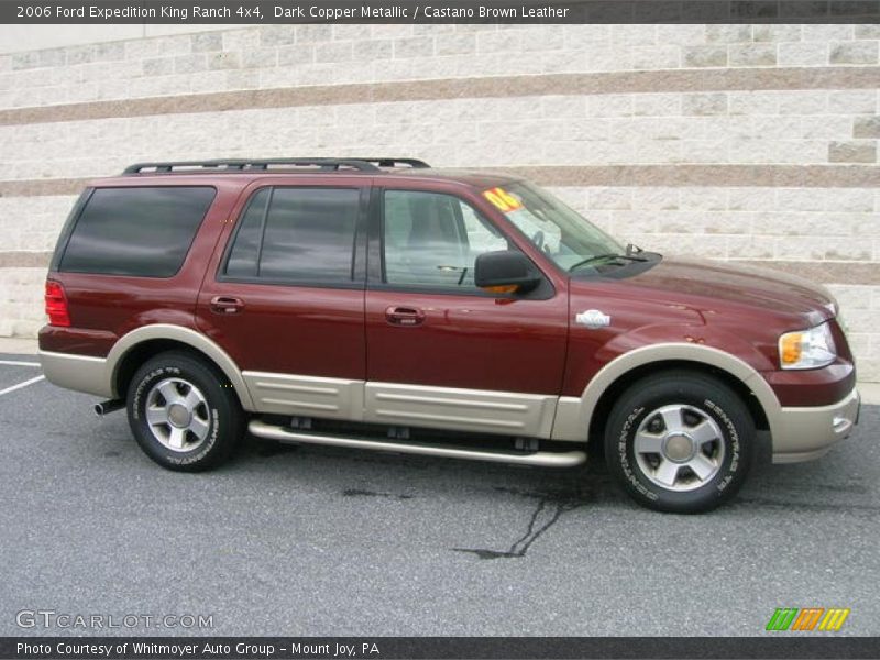 Dark Copper Metallic / Castano Brown Leather 2006 Ford Expedition King Ranch 4x4
