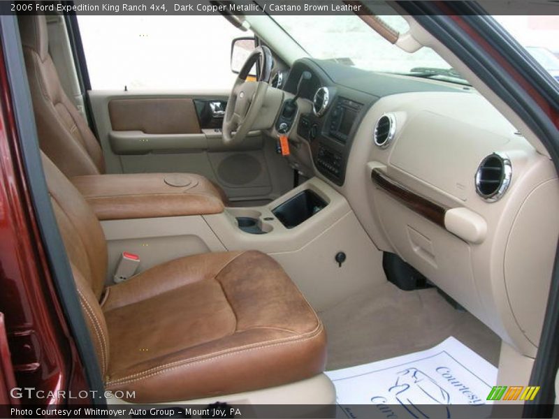 Dark Copper Metallic / Castano Brown Leather 2006 Ford Expedition King Ranch 4x4