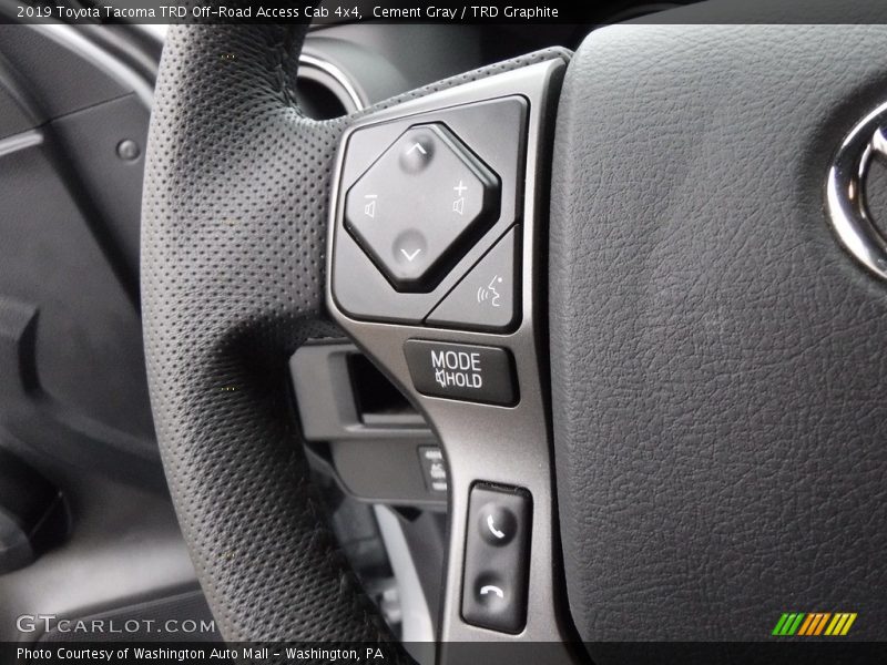 Cement Gray / TRD Graphite 2019 Toyota Tacoma TRD Off-Road Access Cab 4x4