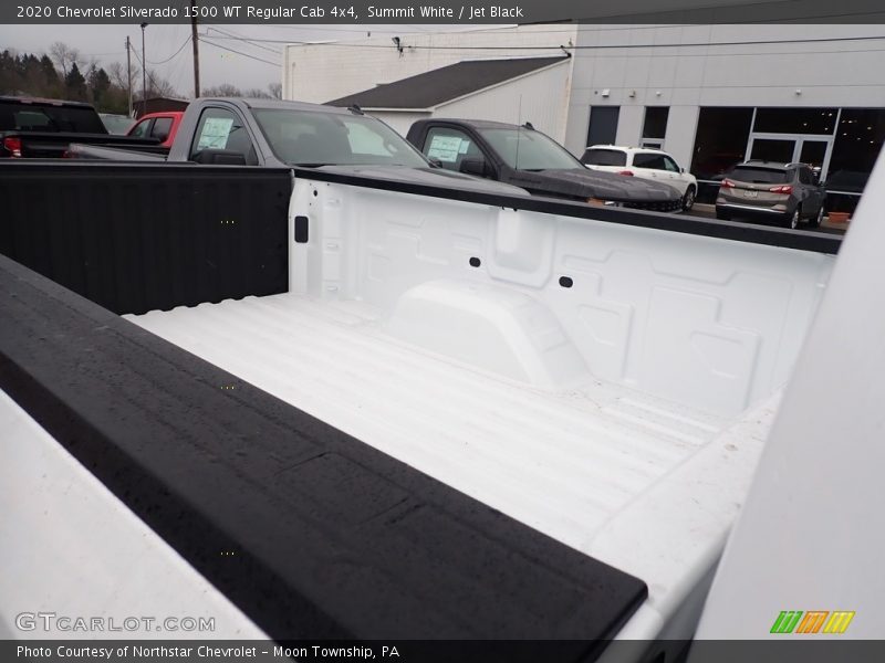 Summit White / Jet Black 2020 Chevrolet Silverado 1500 WT Regular Cab 4x4