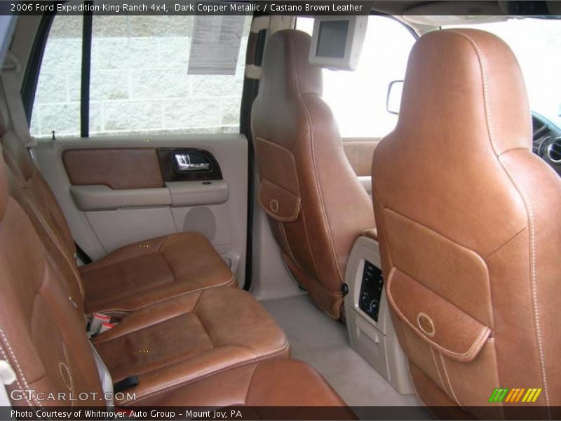 Dark Copper Metallic / Castano Brown Leather 2006 Ford Expedition King Ranch 4x4