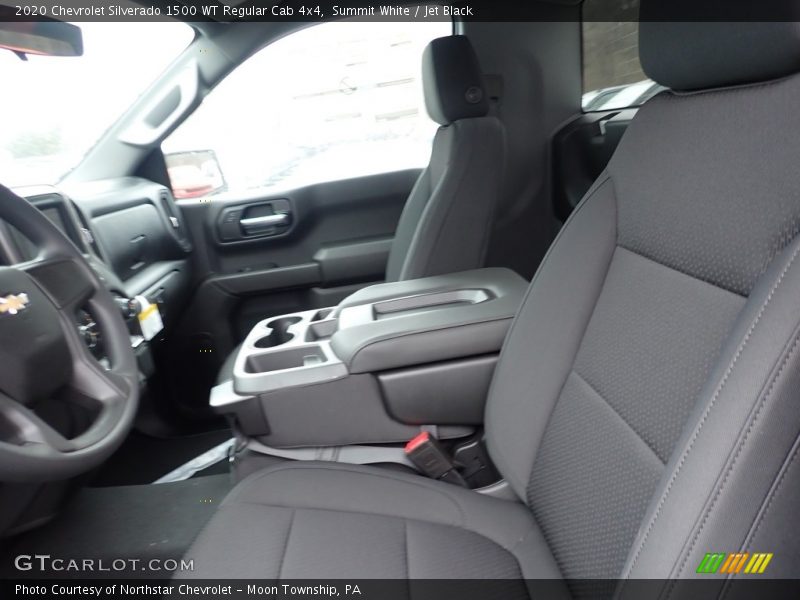 Summit White / Jet Black 2020 Chevrolet Silverado 1500 WT Regular Cab 4x4