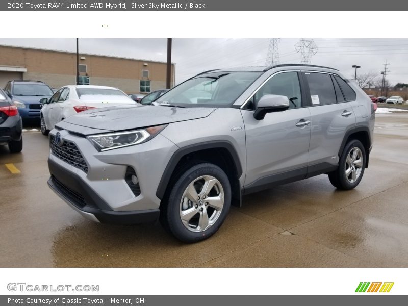 Front 3/4 View of 2020 RAV4 Limited AWD Hybrid