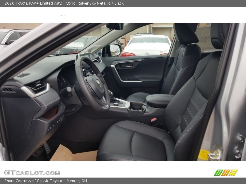  2020 RAV4 Limited AWD Hybrid Black Interior