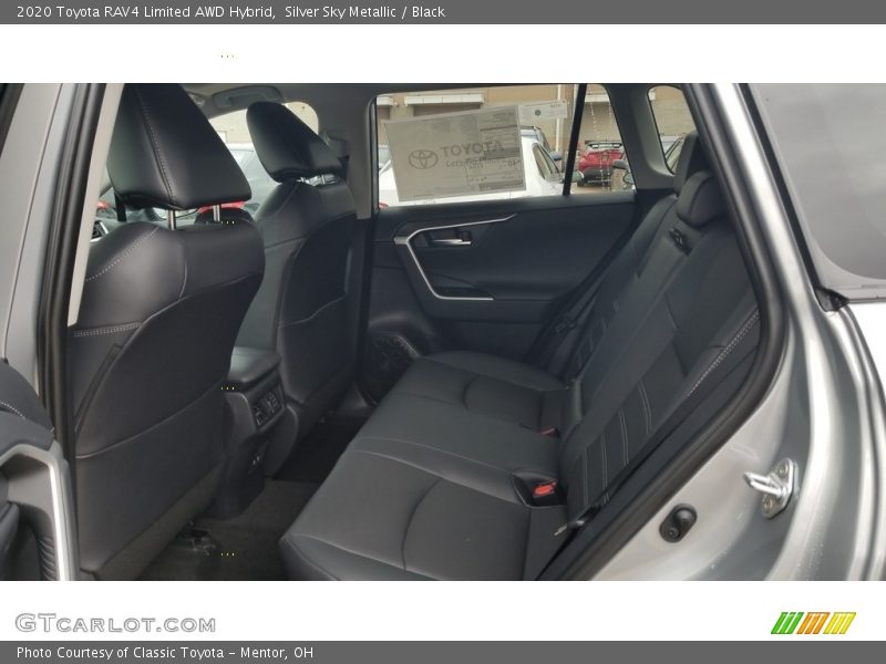 Rear Seat of 2020 RAV4 Limited AWD Hybrid