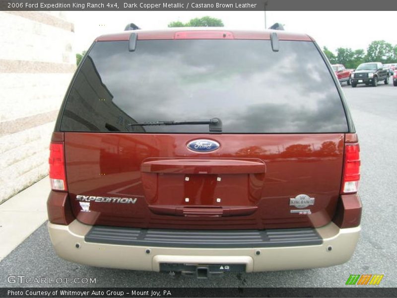Dark Copper Metallic / Castano Brown Leather 2006 Ford Expedition King Ranch 4x4
