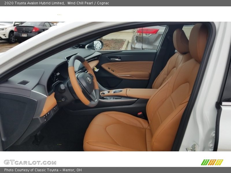  2020 Avalon Hybrid Limited Cognac Interior