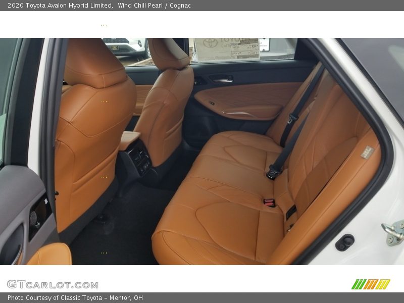 Rear Seat of 2020 Avalon Hybrid Limited