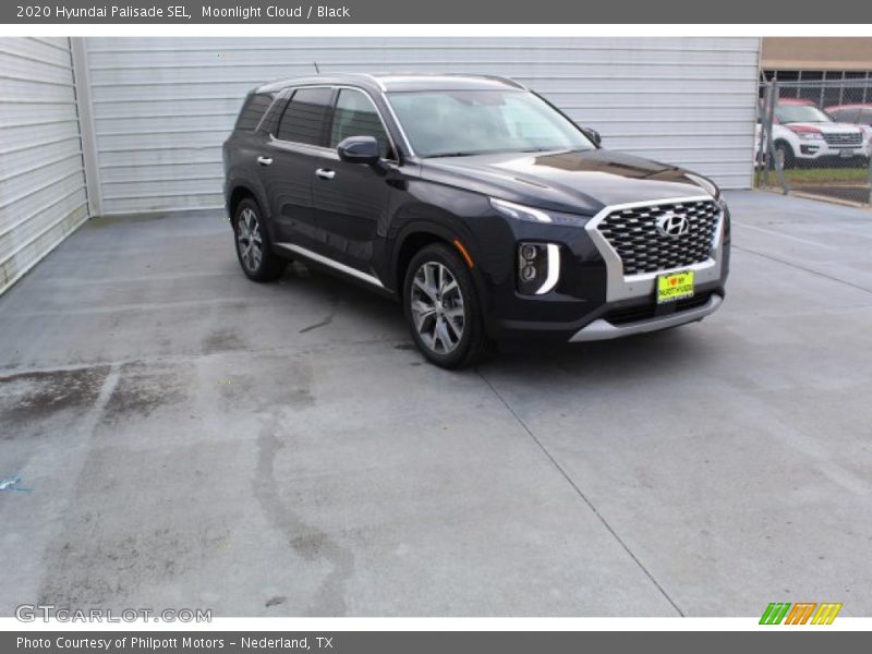 Moonlight Cloud / Black 2020 Hyundai Palisade SEL