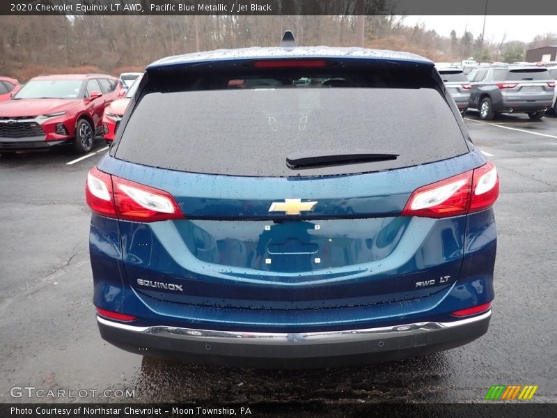 Pacific Blue Metallic / Jet Black 2020 Chevrolet Equinox LT AWD