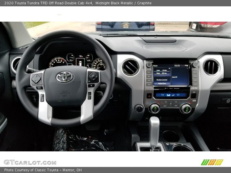 Dashboard of 2020 Tundra TRD Off Road Double Cab 4x4