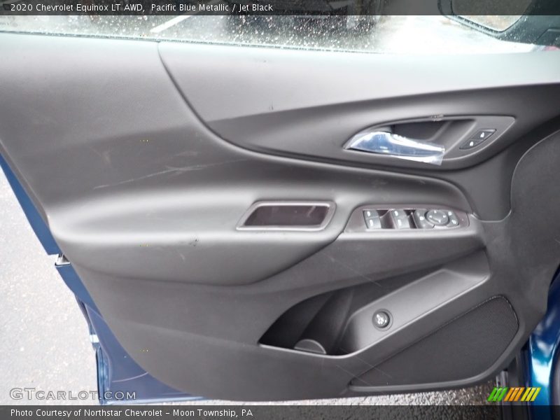 Pacific Blue Metallic / Jet Black 2020 Chevrolet Equinox LT AWD