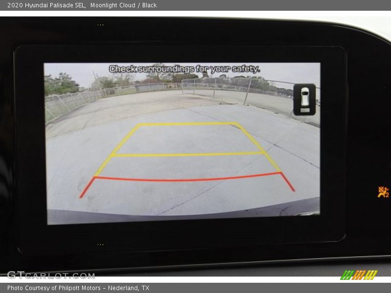 Moonlight Cloud / Black 2020 Hyundai Palisade SEL