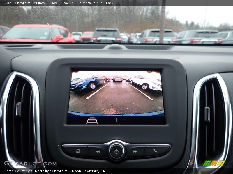 Pacific Blue Metallic / Jet Black 2020 Chevrolet Equinox LT AWD