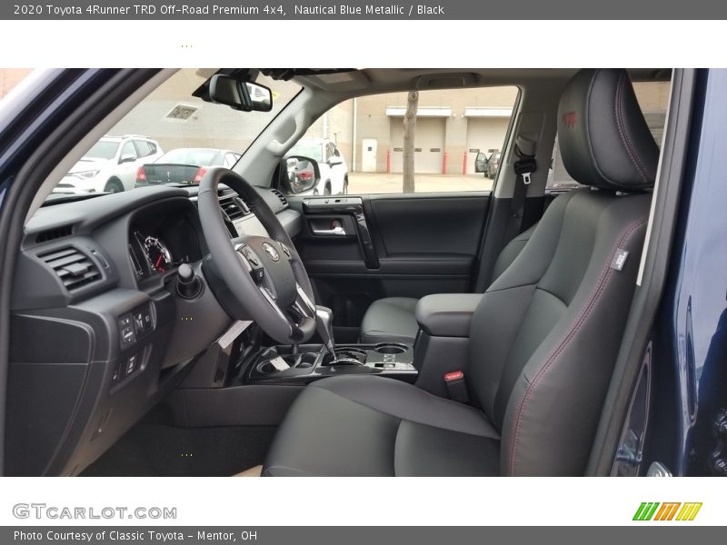  2020 4Runner TRD Off-Road Premium 4x4 Black Interior