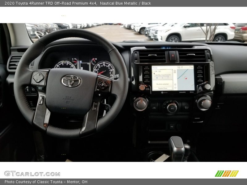 Dashboard of 2020 4Runner TRD Off-Road Premium 4x4