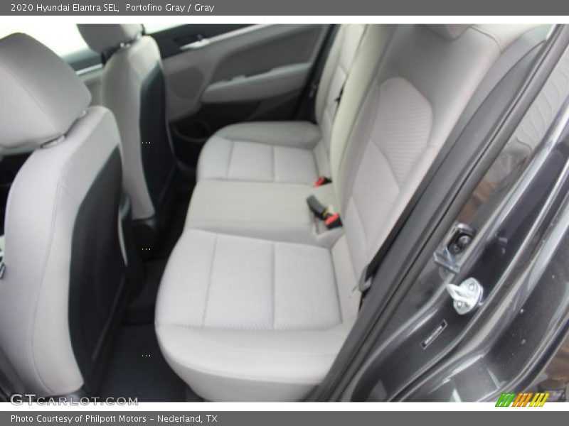 Portofino Gray / Gray 2020 Hyundai Elantra SEL