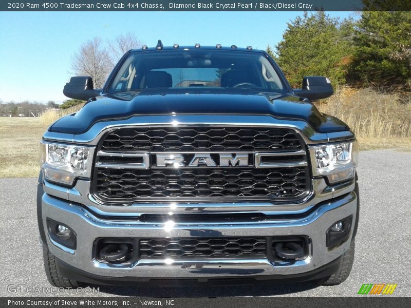 Diamond Black Crystal Pearl / Black/Diesel Gray 2020 Ram 4500 Tradesman Crew Cab 4x4 Chassis