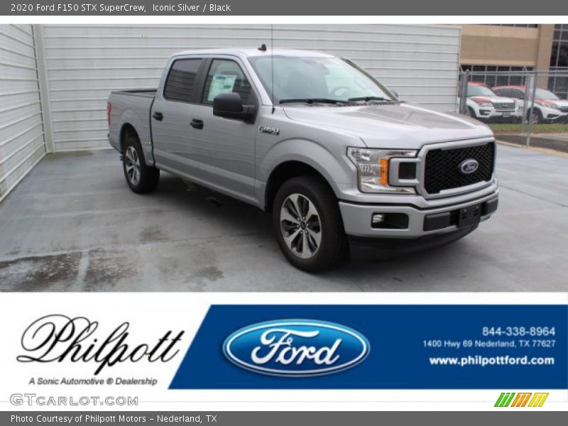 Iconic Silver / Black 2020 Ford F150 STX SuperCrew