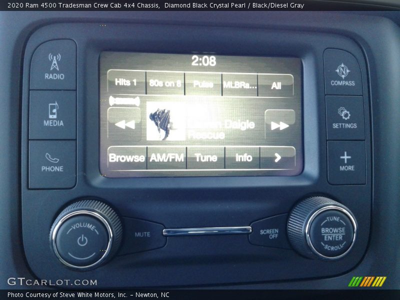 Diamond Black Crystal Pearl / Black/Diesel Gray 2020 Ram 4500 Tradesman Crew Cab 4x4 Chassis
