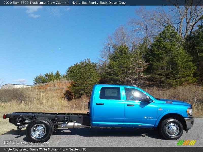  2020 3500 Tradesman Crew Cab 4x4 Hydro Blue Pearl