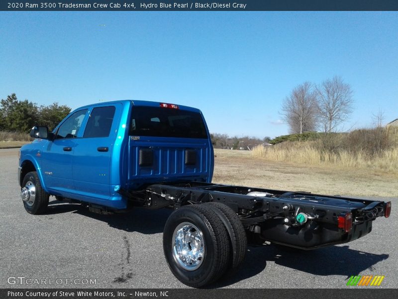 Hydro Blue Pearl / Black/Diesel Gray 2020 Ram 3500 Tradesman Crew Cab 4x4