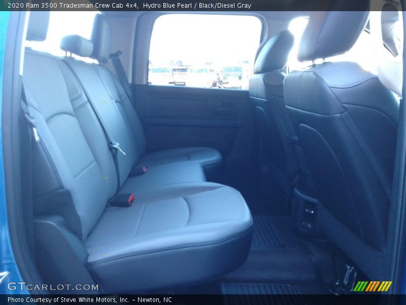Hydro Blue Pearl / Black/Diesel Gray 2020 Ram 3500 Tradesman Crew Cab 4x4